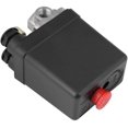 thumbnail image 1 of Hongchun Compresseur d'Air Robuste 240V 16A Interrupteur de Pression avec 4 Ports 90PSI -120PSI Compresseur d'Air Valve de Contrôle Pièces de Rechange, 1 of 5
