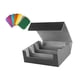 thumbnail image 5 of Caja para guardar barajas de cartas Strade Fareast Limited Gris 29 cm x 24,5 cm x 10,5 cm, 5 of 8