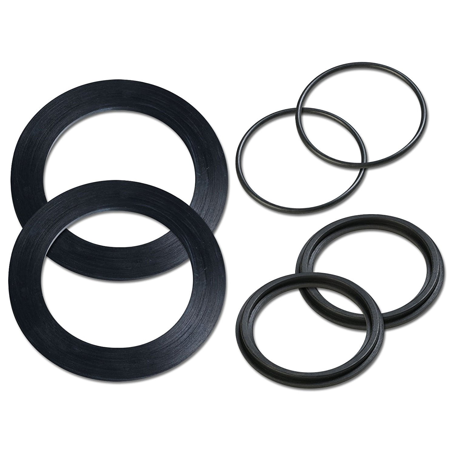 TWO Intex Replacement Flat Wall Fitter Rubber Gasket Washer 10255 
