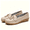 Beige, variant on GalaGab Retro Tassel Slope Custom Shoes for Women, Breathable Soft Leather Anti Slip Commuter Shoes, Versatile Round Head Low Heel Casual Shoes