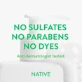 thumbnail image 4 of Limpiador Facial Native 355 ml Sin Fragancia, 4 of 7