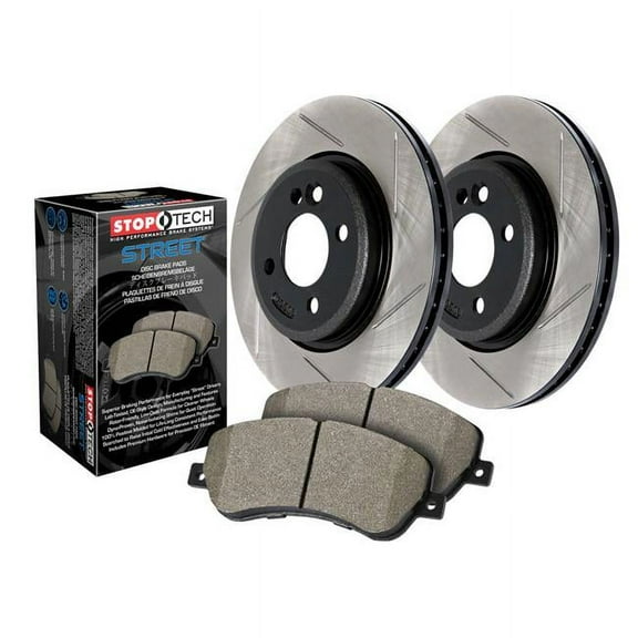 StopTech 937.3451 Street Slotted Rear Axle Pack for 2006-2006 BMW 330Ci