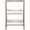 Dark Walnut/Beige, variant on SAFAVIEH Nerri Outdoor Patio Shelf, Dark Walnut/Grey