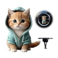 thumbnail image 5 of Naierhg Cute Kitten Car Vent Clips Refillable Car Diffuser Cat Air Vent Clips Car Air Freshener for Aesthetic Air, 5 of 8