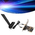 thumbnail image 1 of Carte WiFi PCIE, Performance Améliorée Connexion Stable Trois Bandes Carte WiFi Sans Fil PCIE pour Bureau, 1 of 7