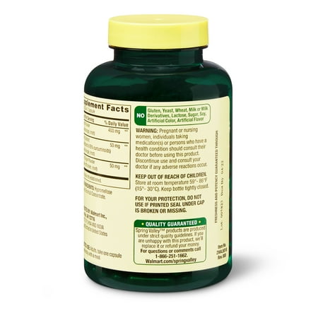 Spring Valley Turmeric Curcumin with Ginger Powder Dietary Supplement, 500 mg, 180 Count