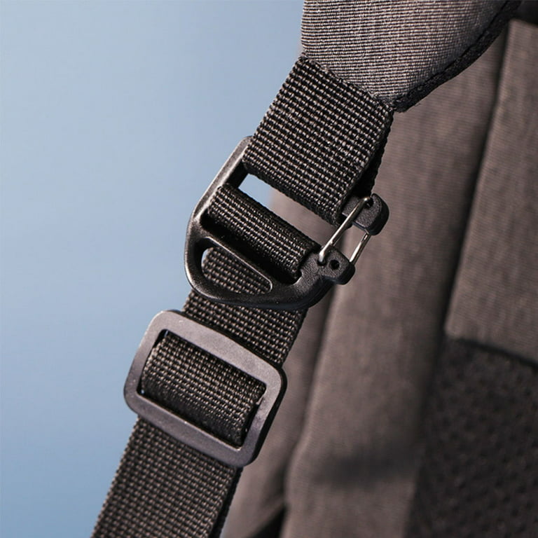  DYZD Utility Webbing Connecting Clips Strap Buckle Triglide  slides Backpack Bag Clip (Style 2,10PCS)