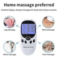 thumbnail image 3 of Tens Machine Unit Electrical Massager Pulse Muscle Stimulator Back Pain Relief Therapy with Electrode Pads, 3 of 5