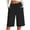 Black Shorts for Women, variant on Women's Denim Pants Figure Flattering With Pockets Denim Fabric Durable Construction For Long Term Use Blue M