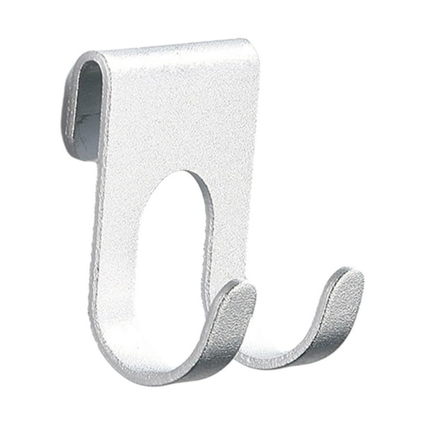 Ganchos de ducha de pared Ganchos para toallas Colgadores de pared Organizador de baño y cocina para sala de estar Blanco