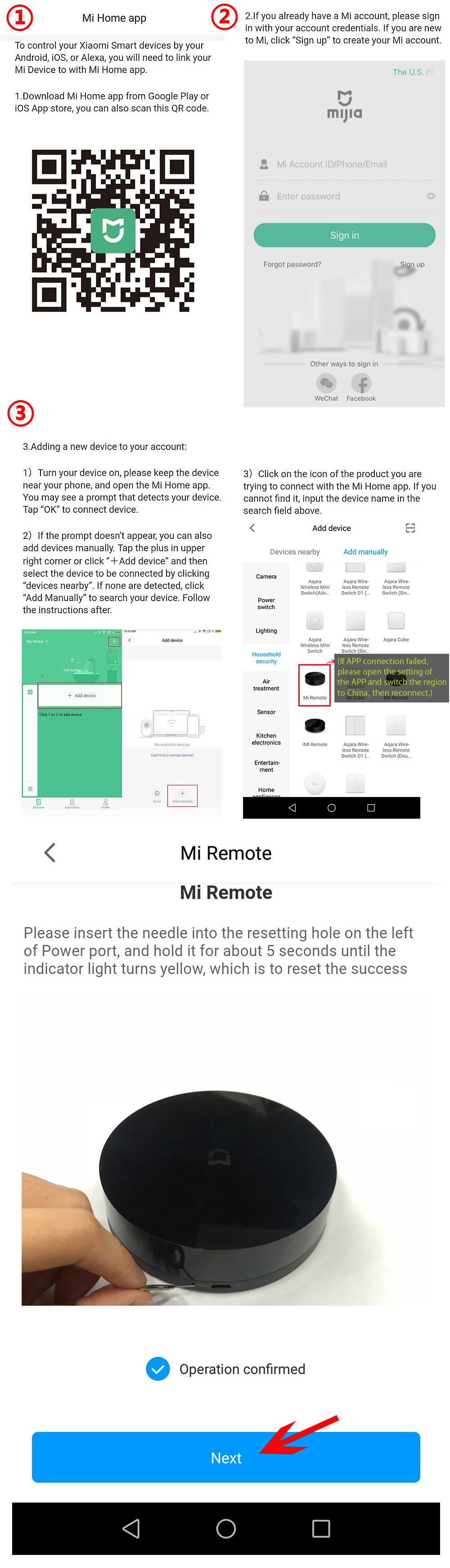 connect mi home to google home