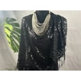 thumbnail image 3 of Elegant Midnight Sparkle Evening Wrap for Special Occasions | Luxurious Shine for Chic Elegance | Ideal Gift|SOL24A317, 3 of 4