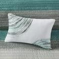 thumbnail image 3 of Madison Park Essentials Ensemble Complet de Couvre-Lit Réversible et Draps en Coton, Grand, Aqua, 3 of 8