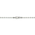 thumbnail image 4 of 925 Sterling Silver 1.75mm Fancy Wave Link Chain 24 Inch, 4 of 5