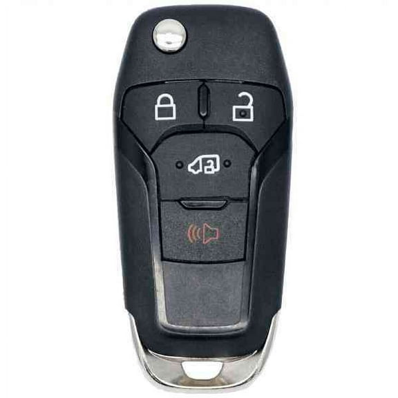 Replacement Flip Key Fob for Transit 2021 FCC N5F-A08TAA N5FA08TAA 2AOKM-FD9 Part Number 164-R8236 164-R8281