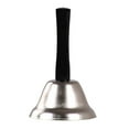 thumbnail image 1 of Extra Loud Hand Call Bell Wooden Handle Metal Handheld Bell Ringing Bell, 1 of 6