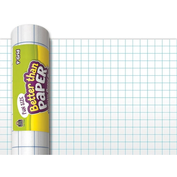 Fun Size Better Than Paper Bulletin Board Roll 1" Grid