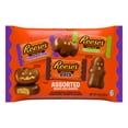 thumbnail image 3 of (3 pack) REESE'S Assorted Milk Chocolate Snack Size Peanut Butter Shapes, Halloween Candy Bag, 9 oz, 3 of 10
