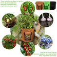 thumbnail image 2 of Naiovety Cubo de cultivo de patatas de fieltro, bolsas de plantación verticales con ventanas, cebolla, zanahoria, contenedor de herramientas vegetales Jardín y Patio Negro Naiovety HA080099-01B, 2 of 6