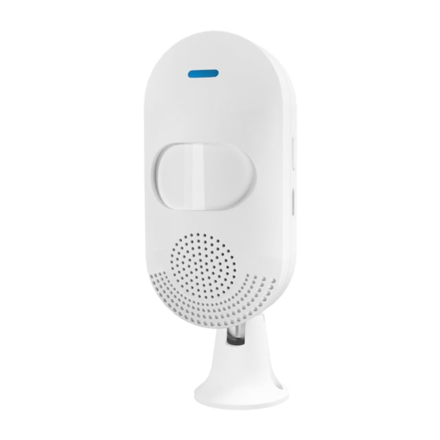 Alarma de Luz y Sonido WiFi Detector Infrarrojo Sensor de Alarma de Movimiento PIR de Seguridad con Notificación Remota por Aplicación TUYA Inteligente