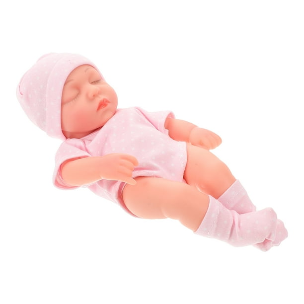 Muñeca bebé realista pequeña, muñeca bebé recién nacida realista, muñeca bebé vívida, juguete con ropa, muñeca bebé recién nacida realista, modelo de juguete