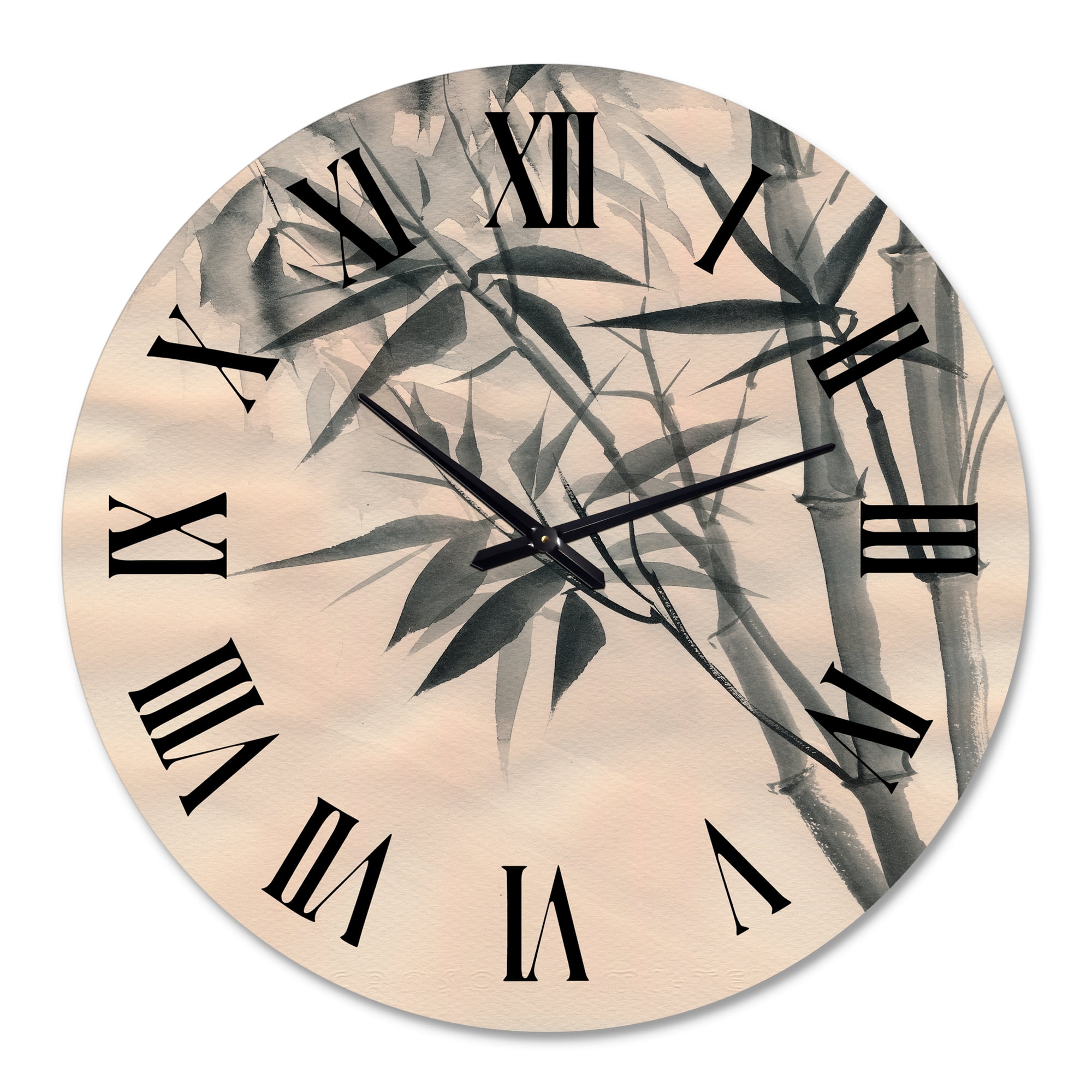 Designart 1 in Quartz Traditional Wall Clock