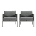 thumbnail image 2 of GDF Studio Gables Outdoor Patio Club Chairs with Cushions, Set of 2, 2 of 8