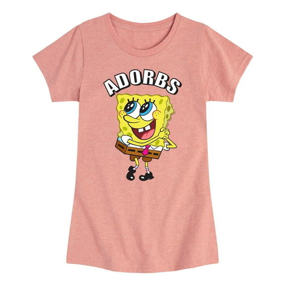 SpongeBob SquarePants - Adorbs - Toddler And Youth Girls Short Sleeve T-Shirt