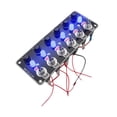 thumbnail image 5 of Ysyqkn Toggle Switch Panel 6 Gang Easy to Use Car Professional Vehicles Truck Marine 12, 5 of 9