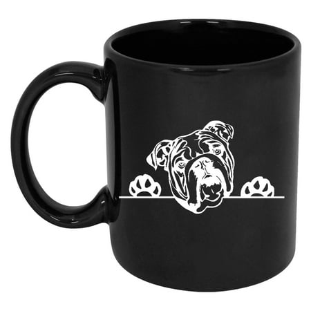 

RADANYA Watching Dog Ceramic Mugs Coffee Mugs 11oz Beautiful Mugs Gift For Birthday Gift For Boyfriend Girlfriend Valentine s Day Friendship Day Gift For Best Friend Color : Black