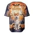 thumbnail image 2 of Mummy Shiba Inu Happy Halloween with Pumpkins Bats Spooky Fun All Over Print 3D Baseball Shirt Shibas Dog Lovers Gifts Idea Softball Sport - 00019, 2 of 6