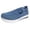 Sky Blue, variant on Willtoo Women's Woven Orthopedic Shoes 2026 New Breathable Soft Shoes Mesh Flats Shoes Breathable Slip on Flats Comfortable Walking Shoes