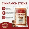 thumbnail image 2 of Spicy World Cinnamon Sticks MFF30 7 Ounce Bag - 36-44 Sticks - Perfect for Baking, Cooking & Beverages - 3+ Inches Length - Cassia Saigon Cinnamon from Vietnam, 2 of 3