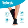thumbnail image 2 of Tucketts Anklet Yoga Pilates Toeless Socks with Grips, Non Slip Toe Socks, 2 of 5