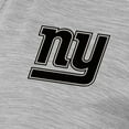 thumbnail image 2 of Women's Antigua  Heather Gray New York Giants Layout V-Neck Polo, 2 of 2