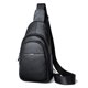 thumbnail image 2 of Riñoneras Bolsos De Pecho Para Hombre, Riñonera De Viaje Con Múltiples Bolsillos De Gran Capacidad De Piel De Vaca De Color Sólido, 2 of 7