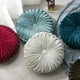 thumbnail image 3 of Advancent Cojín Cojín Funda de silla de terciopelo Estera Sofá Calabaza Hogar / Habitación Almohada Decoración del hogar gris claro, 3 of 6