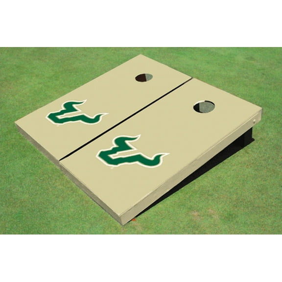 University Of South Florida Gold Matching Solid Cornhole Boards