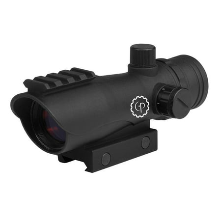 CenterPoint Optics Large Battle Sight 1x30mm Enclosed Reflex with Red Dot, (Best Red Dot For Hi Point Carbine)