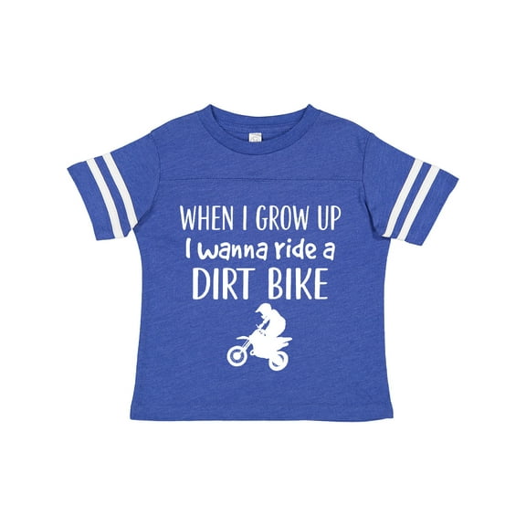 Inktastic Dirt Biking Motocross Future Dirt Biker Boys or Girls Toddler T-Shirt
