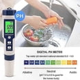 thumbnail image 3 of Digital Waterproof Salinity Tester, High Accuracy 5-in-1 Pool Salt Water Meter, IP67 Rating, 3 of 5