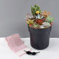 thumbnail image 3 of (black) Camouflaged pot-shaped safe, small safe with key, 3 of 5