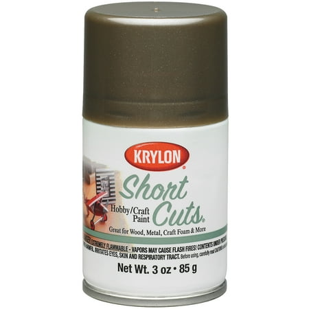 - Short Cuts Aerosol Paint 3oz-Antique Bronze
