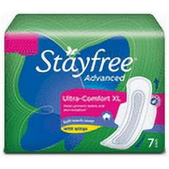 Stayfree Advanced Ultra-Comfort with Wings XL-7 PAD