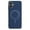 Darkblue, variant on for Samsung Galaxy A06 Strong Magnetic Case Compatible with Mag-Safe, Luxury Elegant PU Leather TPU Bumper Shockproof Protective Slim Magnetic Phone Cover for Samsung Galaxy A06, Lightblue