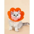 thumbnail image 1 of 1pc Flower Shape Elizabethan Collar, Suitable For Cats And Small Dogs, Prevent Licking And Biting After Surgery, 1 of 5