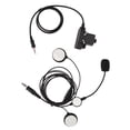 thumbnail image 2 of Auricular De Casco De Radio De 2 Vías, Plug And Play, Auricular De Motocicleta Con Cancelación De Ruido De Enchufe De 7,1mm Para VX-7R Para Yaesu, 2 of 5