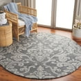 thumbnail image 2 of SAFAVIEH Anatolia Garrick Medallion Area Rug, Grey, 6' x 6' Round, 2 of 7