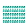 thumbnail image 1 of 50pcs Climatiseur Conduit de Réparation Joint Joint en Caoutchouc Joint d'Étanchéité Pièces d'Auto Vert, 1 of 5