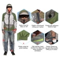thumbnail image 5 of -proof Outdoor  Repellent Suit Bug Jacket Mesh Hooded Suits Fishing Hunting Camping Jacket  Protective Mesh Fishing Clothes  Prevent Suit, 5 of 7